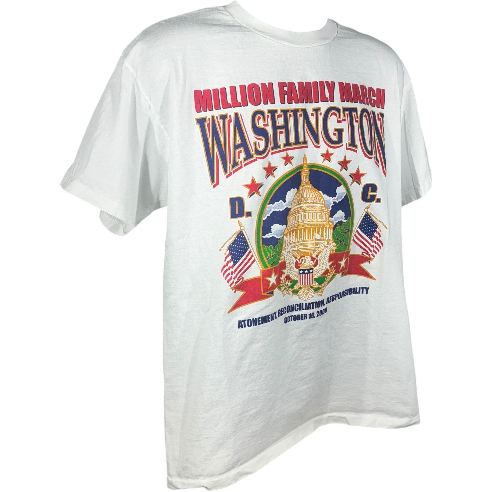 Vintage Washington D.C. Million Family March Tee