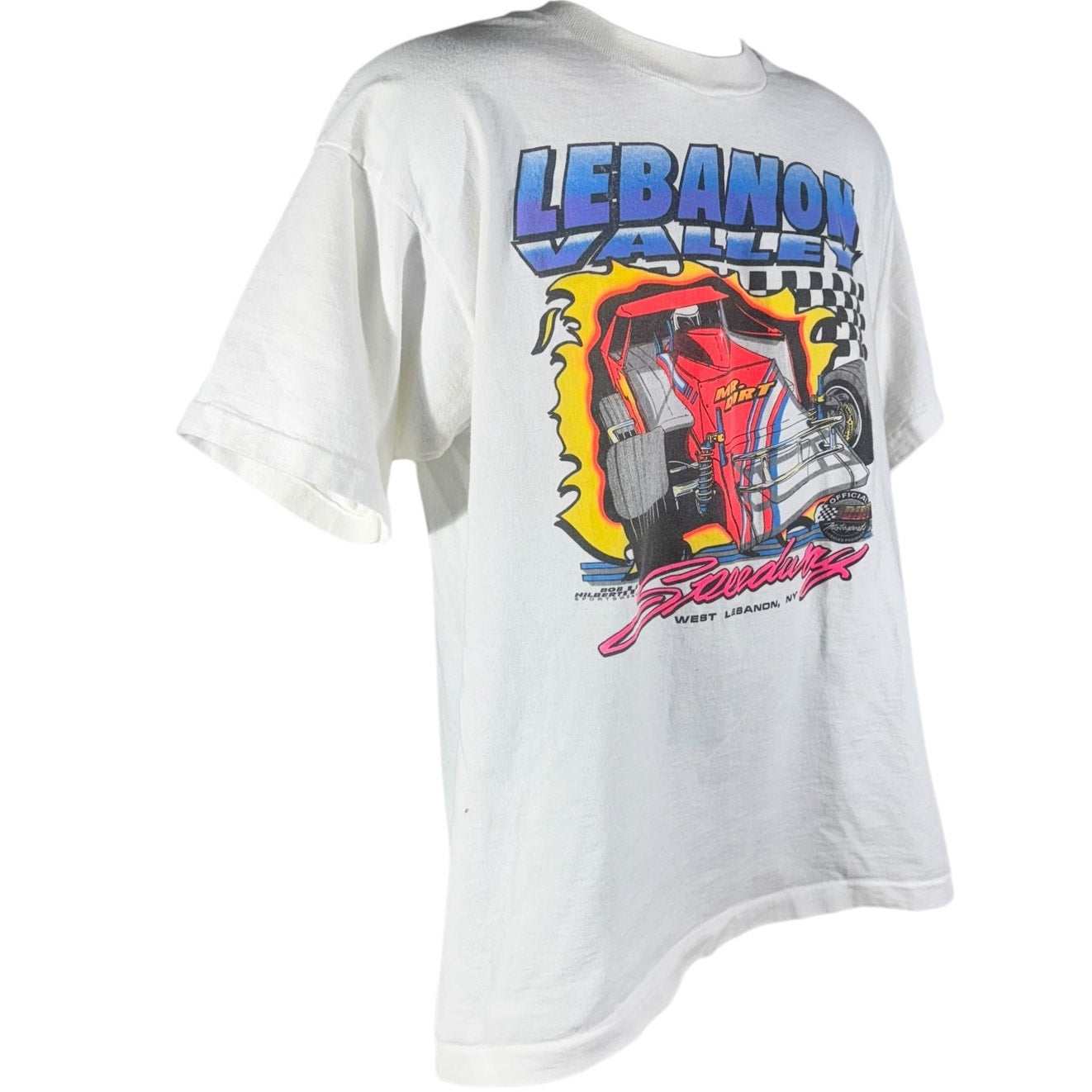 Vintage NASCAR Lebanon Valley Speedway Tee