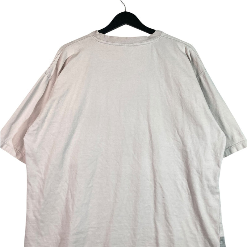 Vintage South-Pole Color Block Embroidered T-Shirt