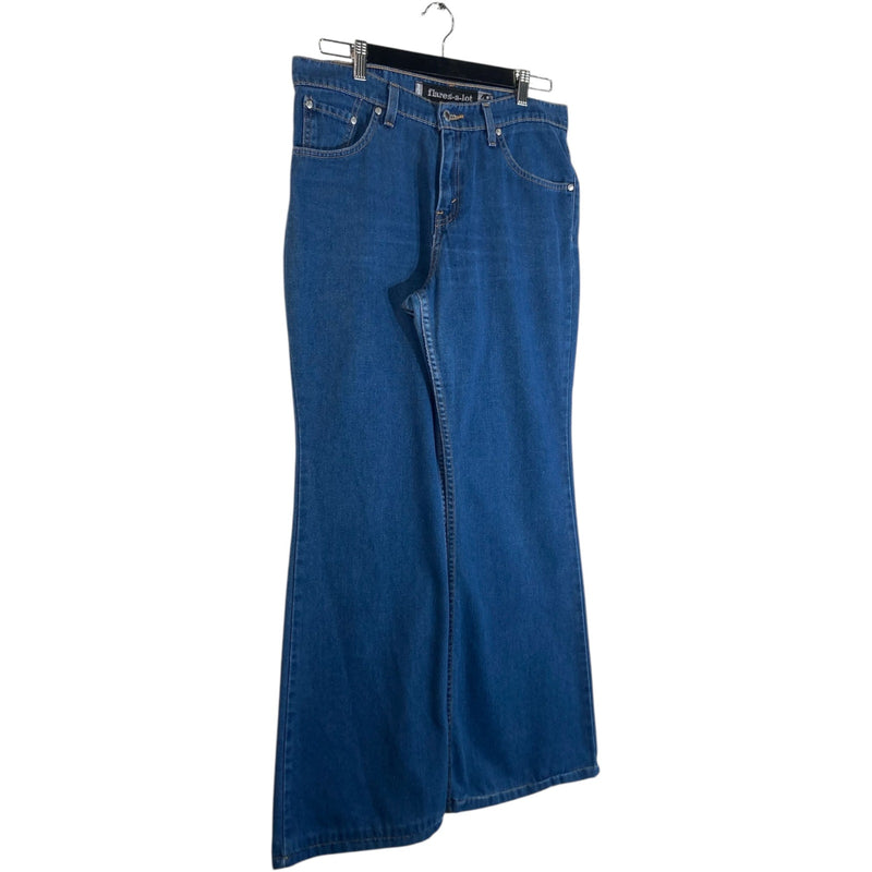 Vintage Levi's Silver Tab Flared Denim Jeans 30x30