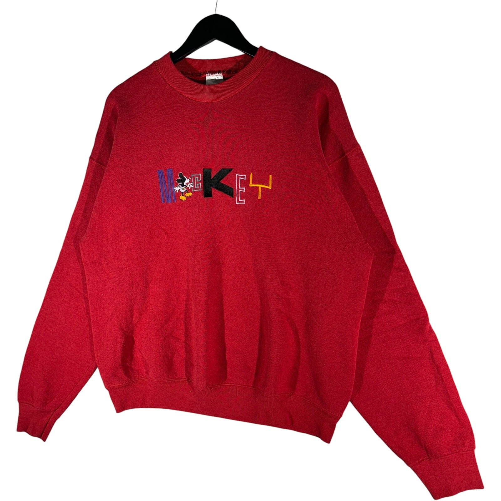 Vintage Disney Mickey Spellout Crewneck