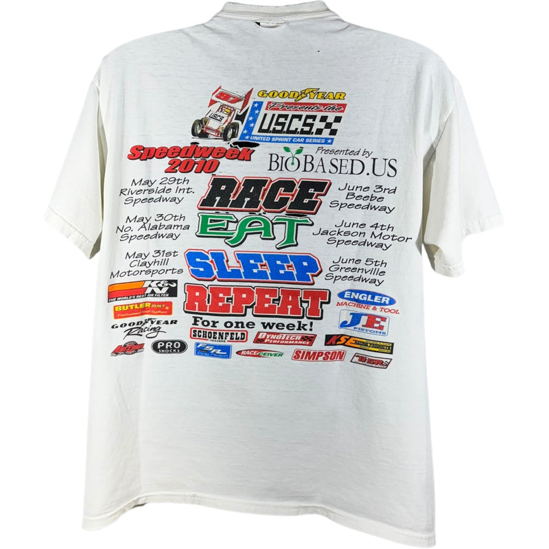 Vintage USCS 5th Annual Racing Speedweek Racing Tee