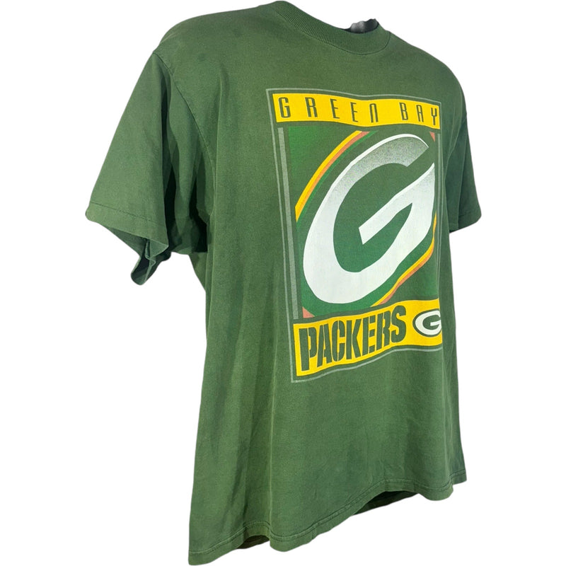 Vintage Green Bay Packers Logo NFL Tee