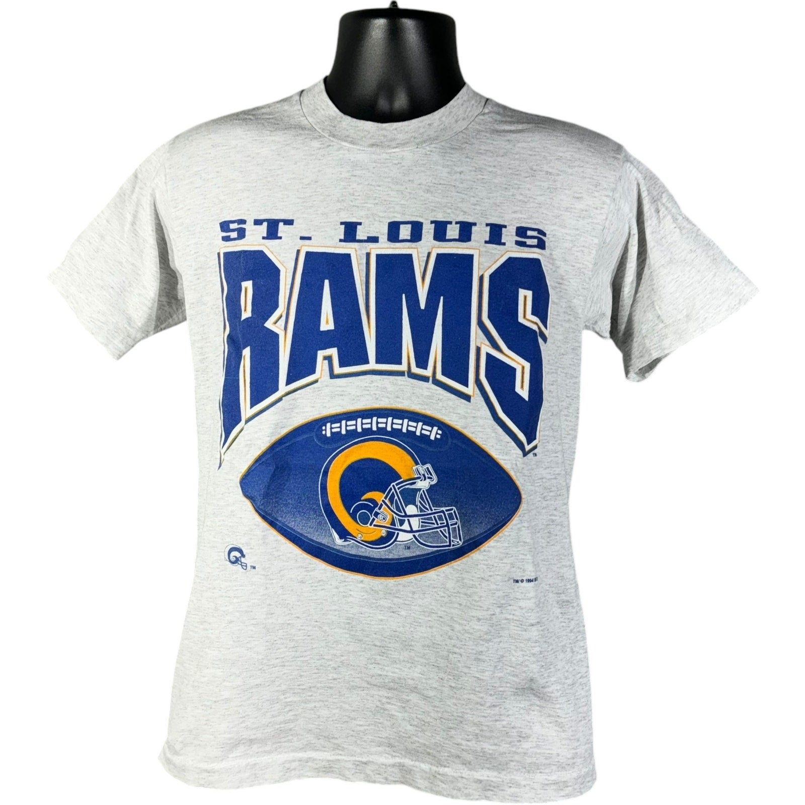 Vintage St. Louis Rams Spellout NFL Tee 90s