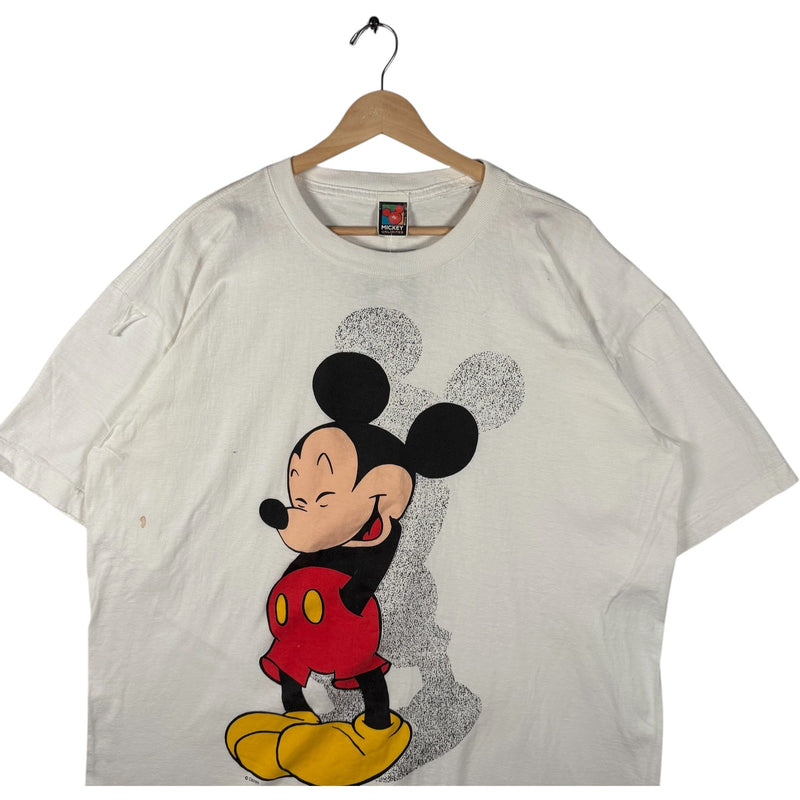 Vintage Mickey Unlimited Laughing Mickey Mouse Tee