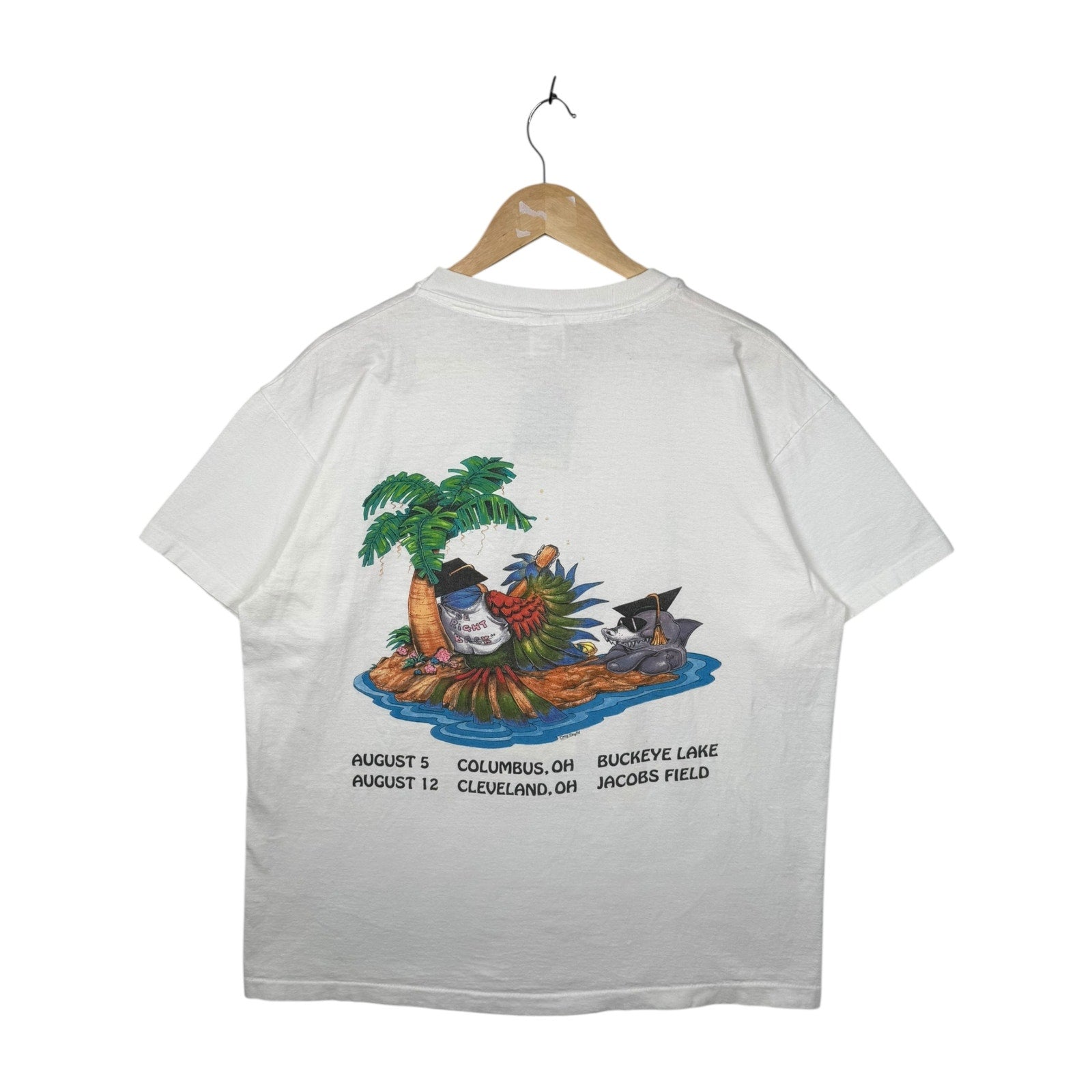 Vintage Jimmy Buffett Primo Parrothead Party 3 Tour T-Shirt
