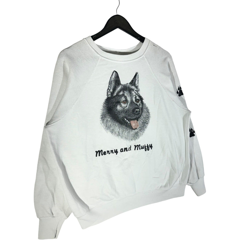 Vintage Merry & Muffy Dog Crewneck