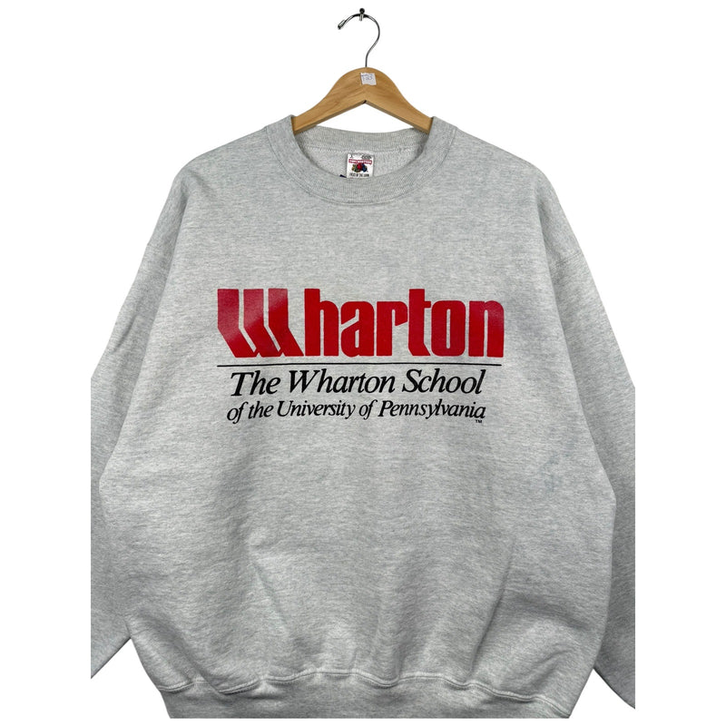 Vintage Wharton School University of Pennsylvania Crewneck