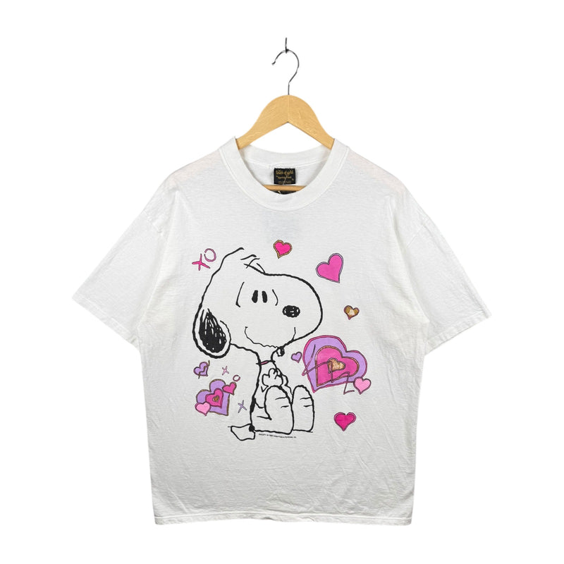 Vintage Snoopy XO Hearts Love Women's T-Shirt