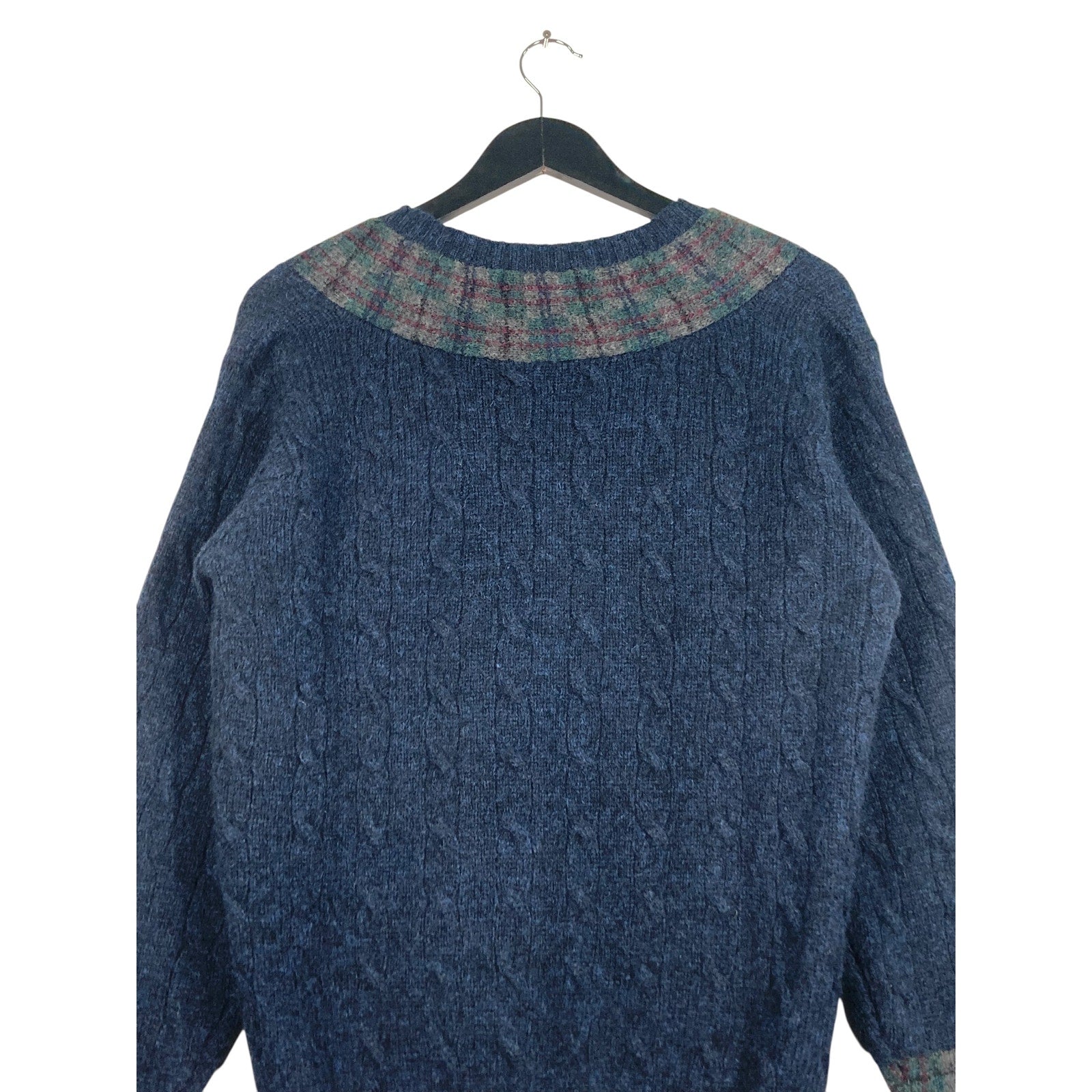Vintage Polo Ralph Lauren Cable Knit V-Neck Sweater