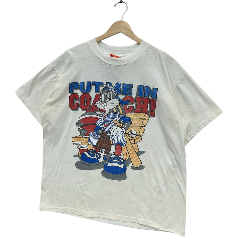 Vintage Looney Tunes Bugs Bunny "Put Me In Coach" Tee