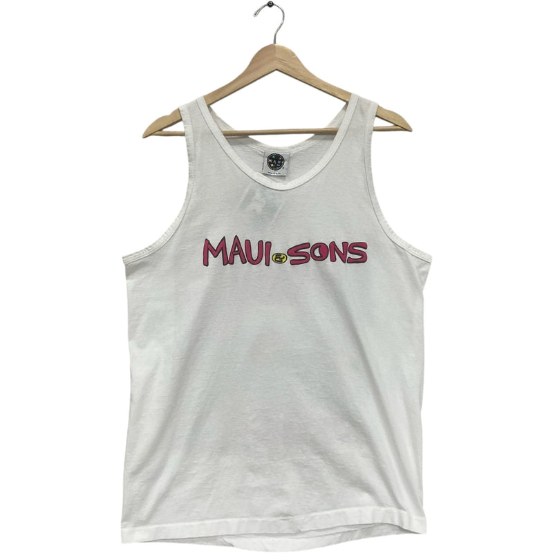 Vintage Maui And Sons High Natural Tank Top