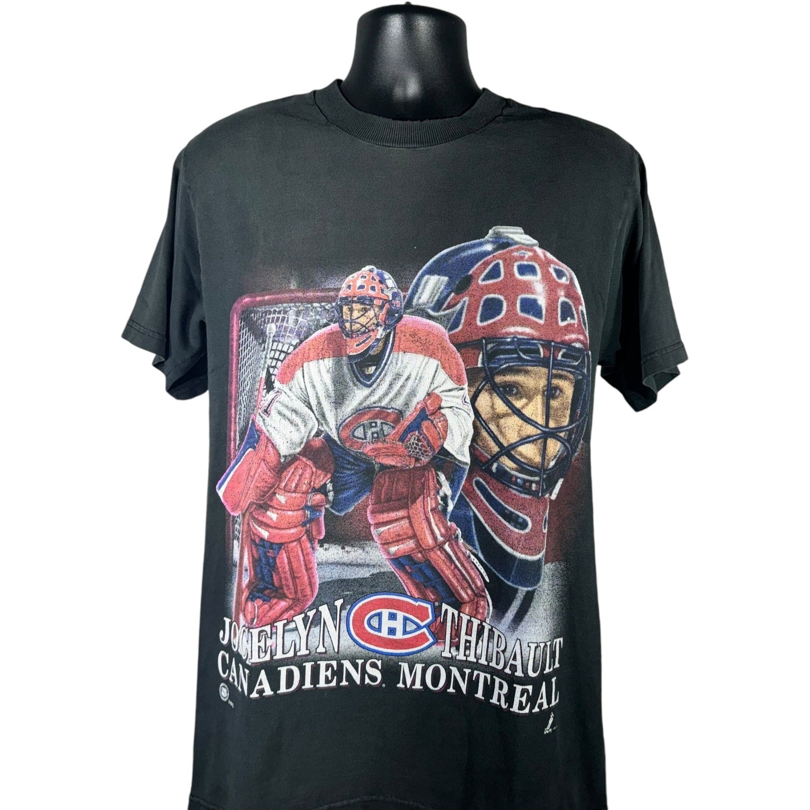 Vintage Montreal Canadiens Jocelyn Thibault Tee 90s