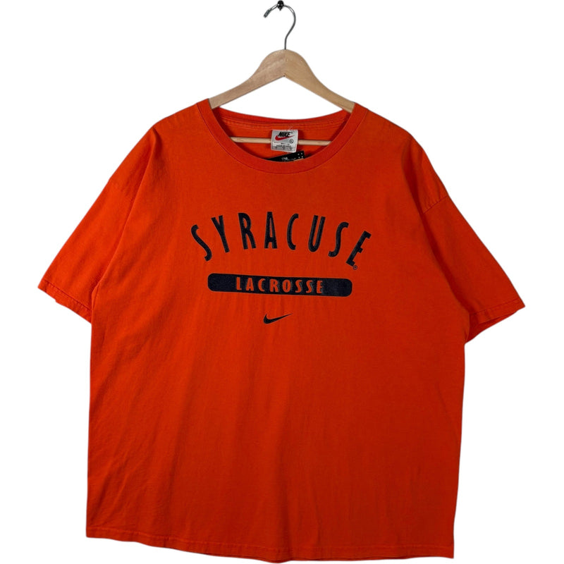 Vintage Nike Syracuse Lacrosse Arch Spellout University Tee