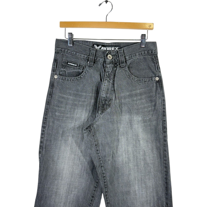 Vintage Avirex Wide Leg Denim Jeans 30 x 30
