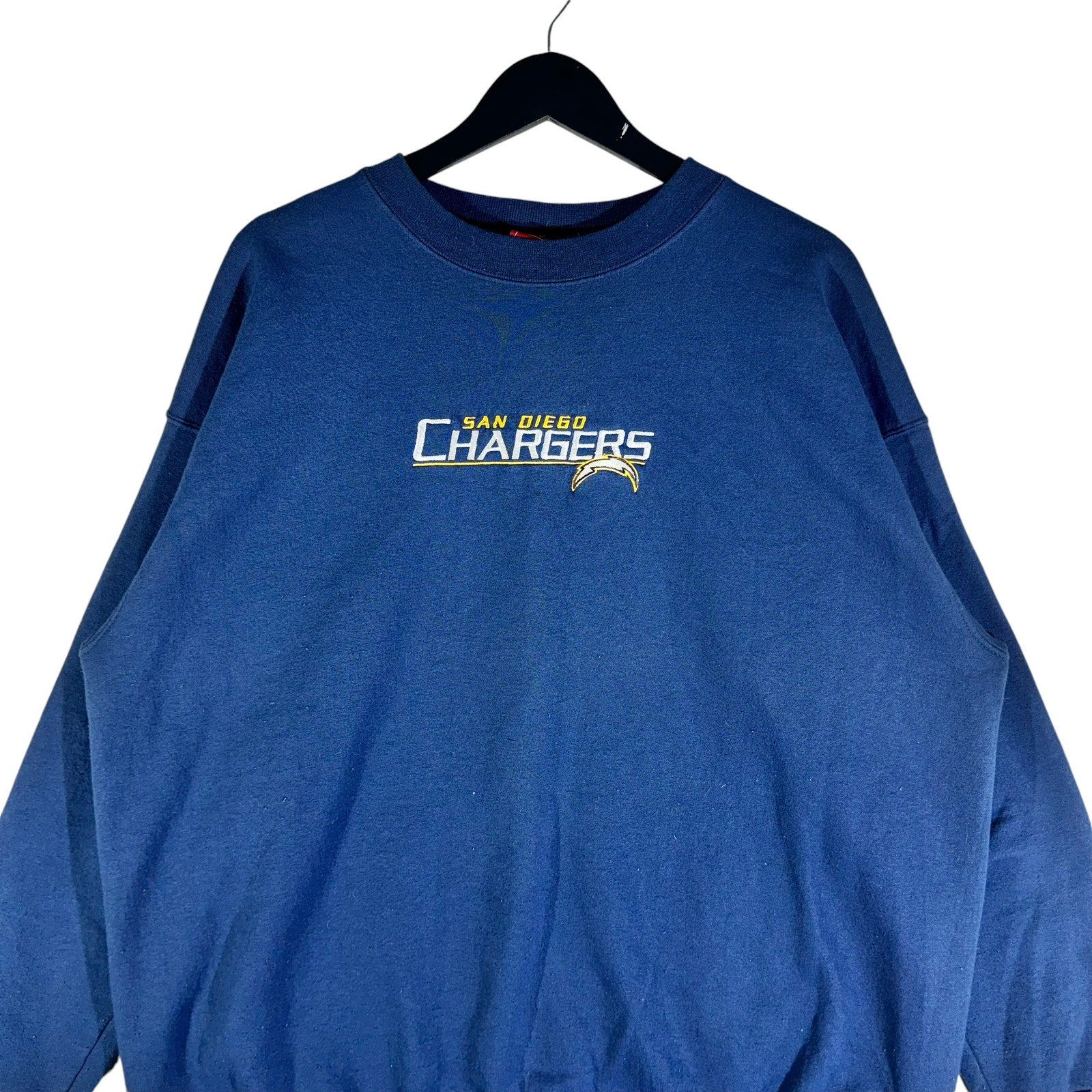 Vintage NFL San Diego Chargers Embroidered Spellout Crewneck