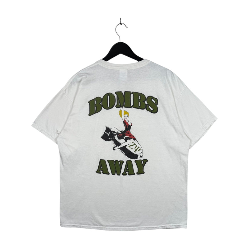 Vintage Military Bombs Away Pocket T-Shirt