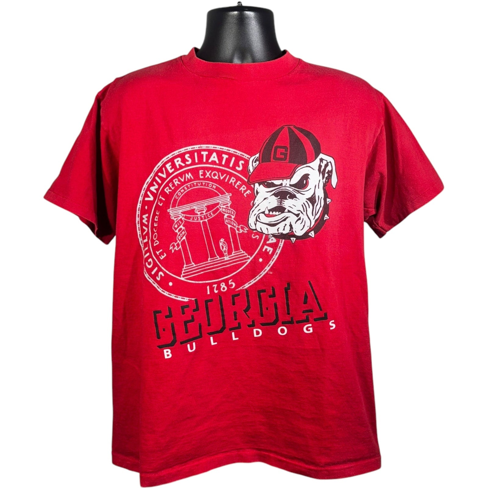 Vintage University of Georgia Bulldogs Big Crest Tee