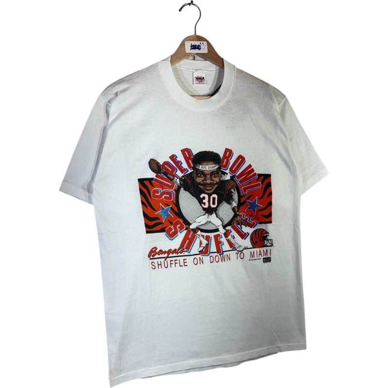 Vintage Cincinnati Bengals Super Bowl Shuffle #30 NFL T-Shirt
