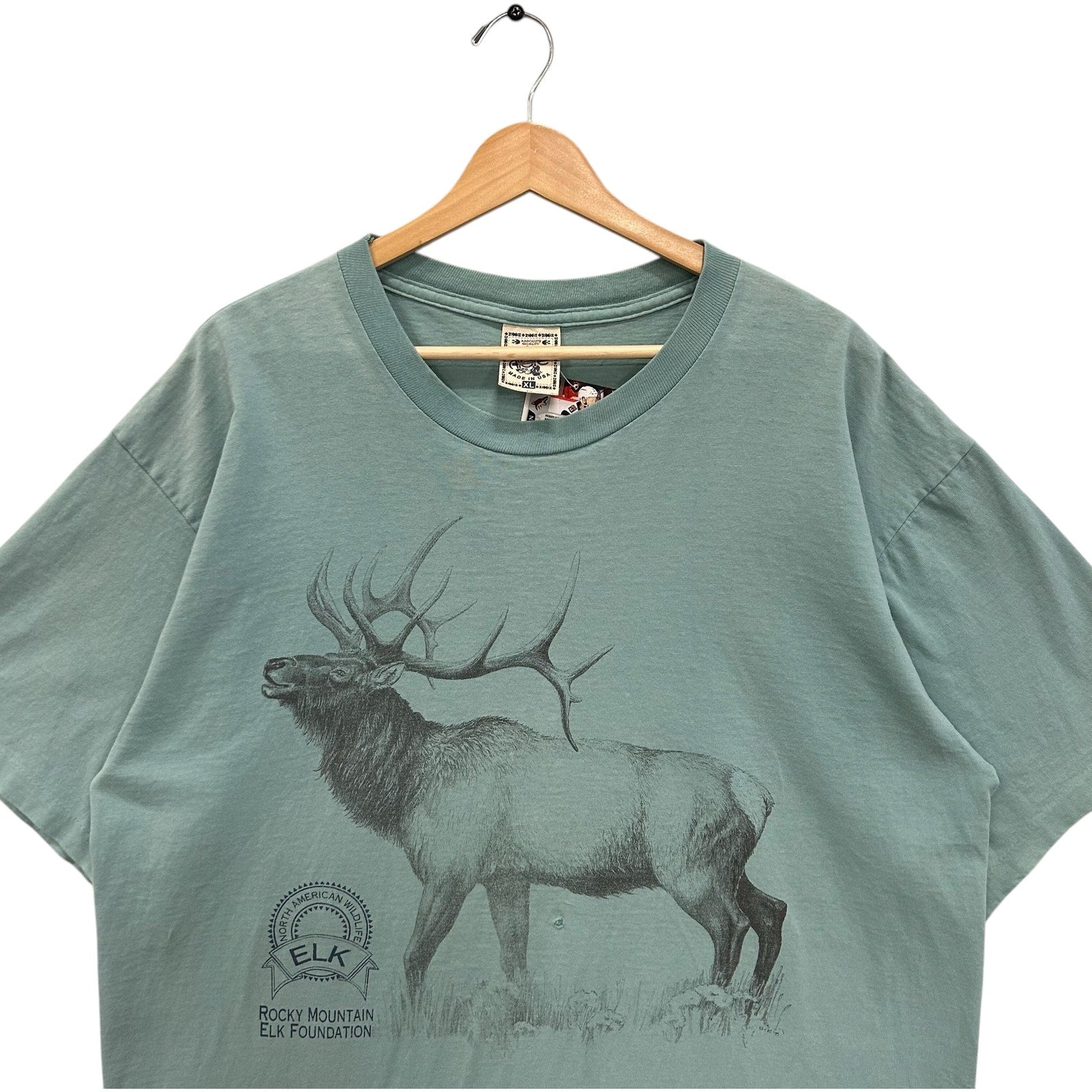 Vintage Rocky Mountain Elk Foundation Tee