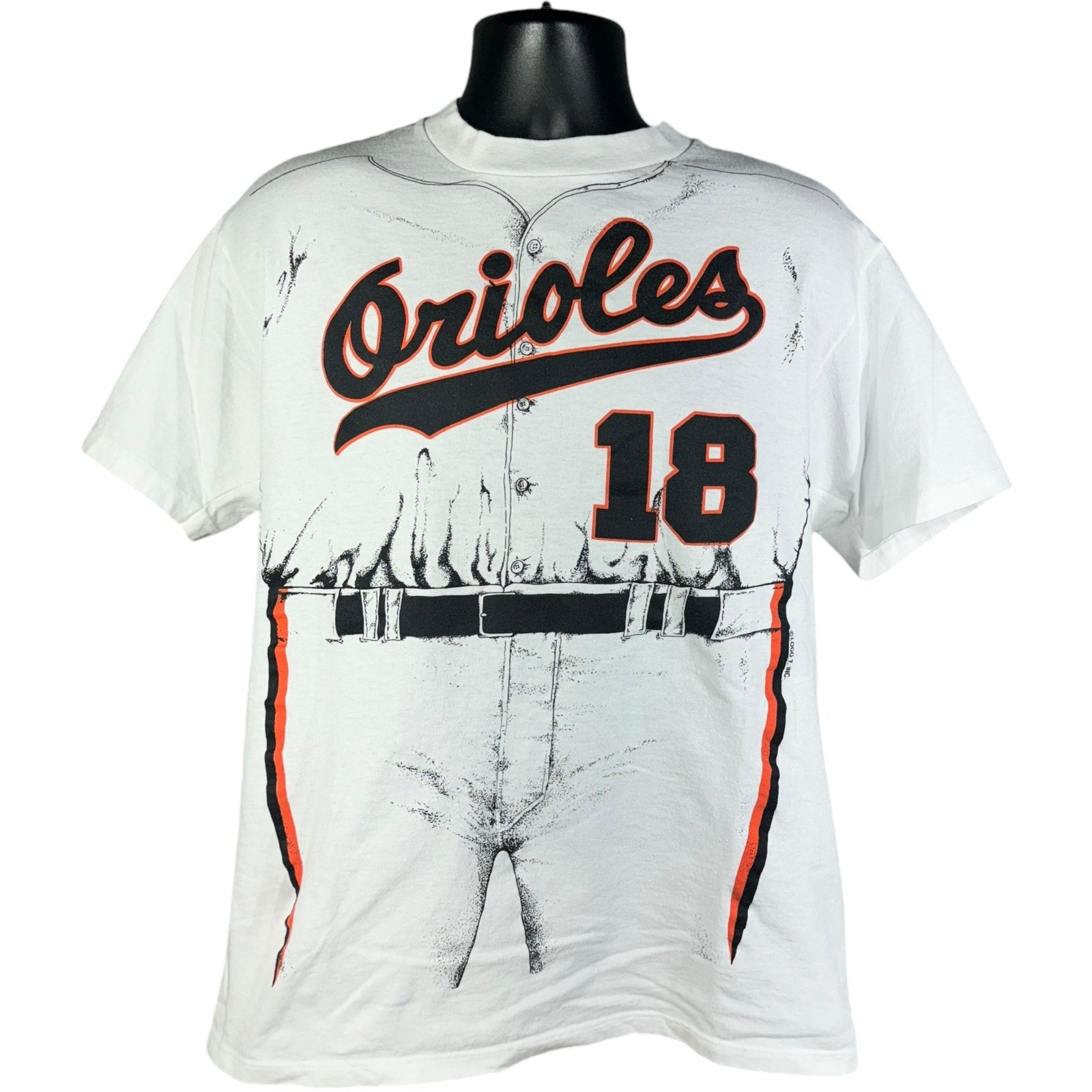 Vintage Baltimore Orioles MLB Uniform Tee