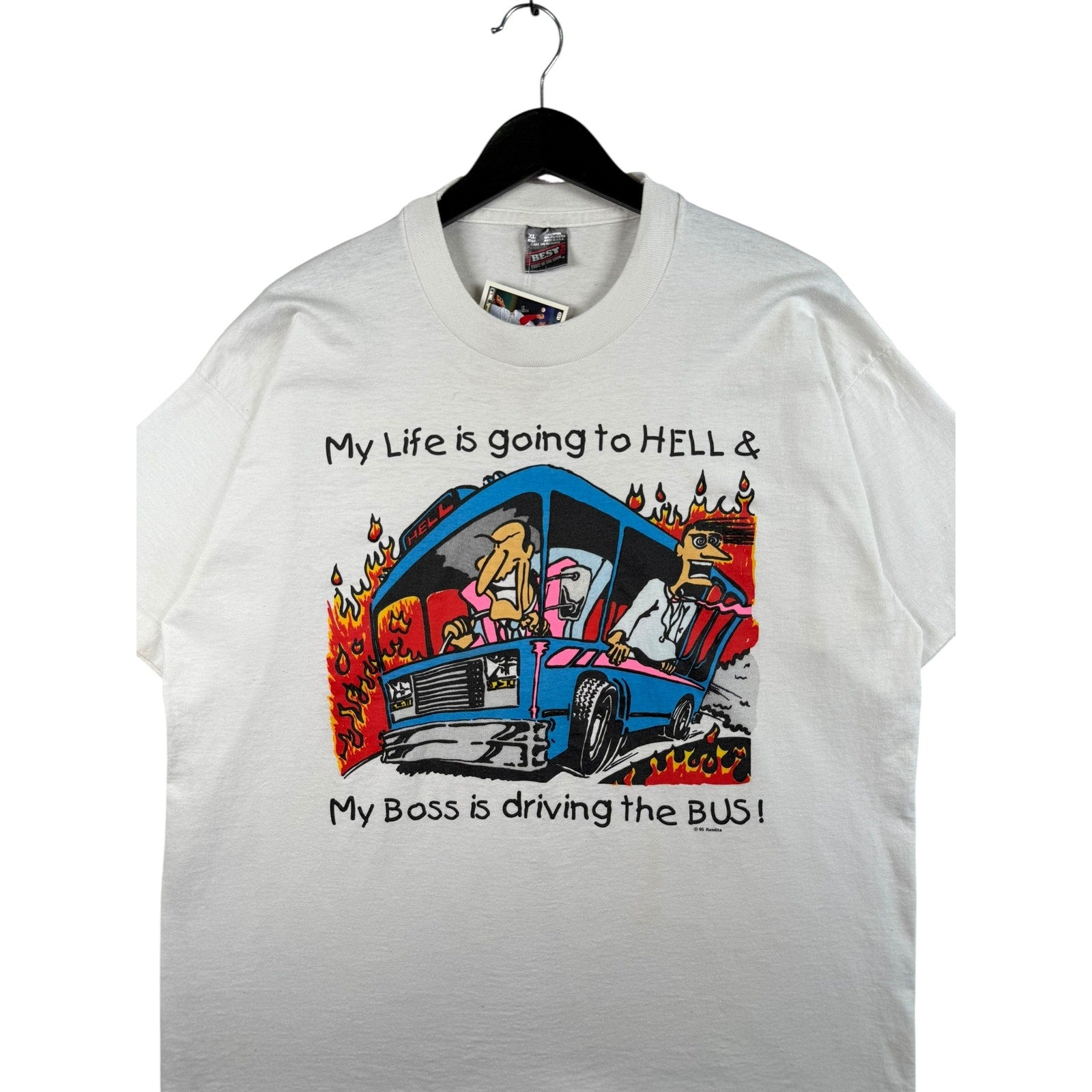 Vintage Graphic Tee My Life Is Going To Hell T-Shirt