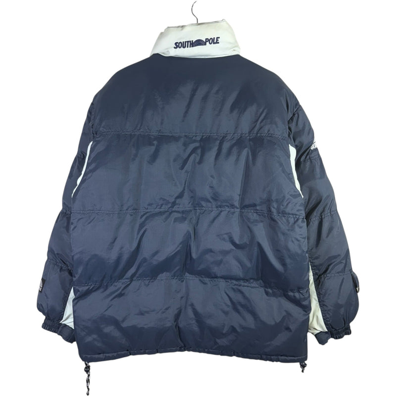 Vintage South Pole Reversible Puffer Jacket