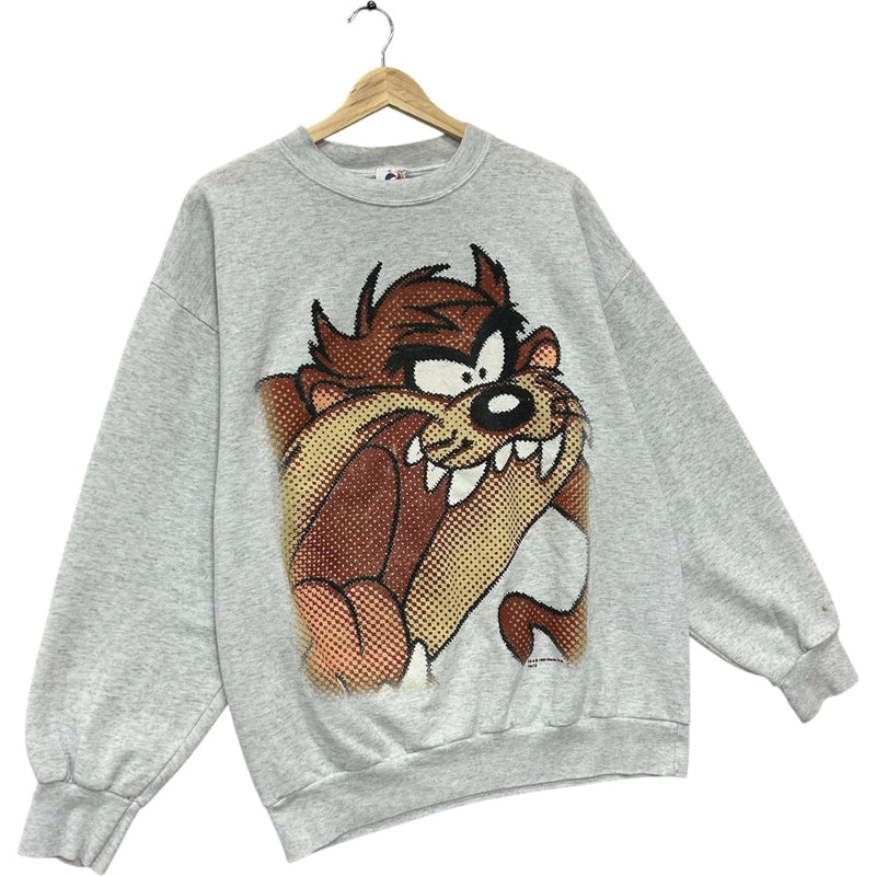 Vintage Looney Tunes Taz Big Face Crewneck