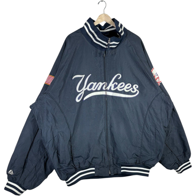 Vintage New York Yankees Spellout Full Zip MLB Jacket
