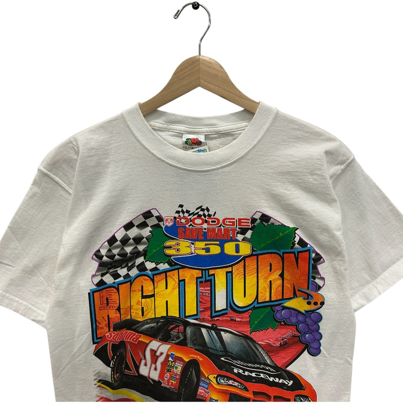 Vintage Dodge Save Mart 350 Infineon Raceway NASCAR Tee