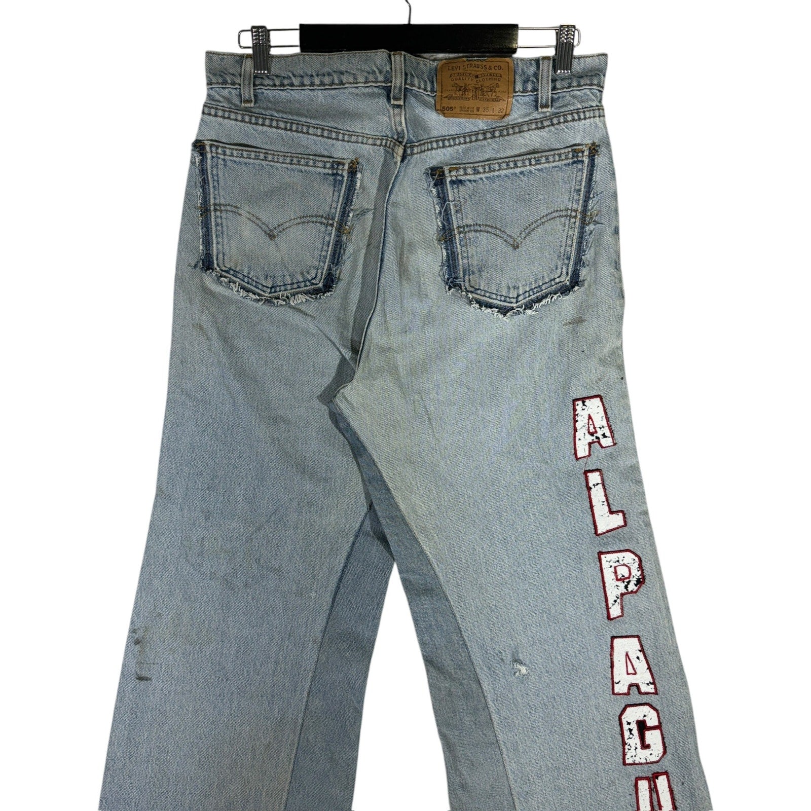 Vintage Reworked Levi's Jeans 35x32