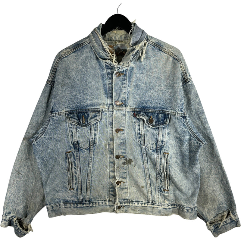 Vintage Levis Acid Wash Denim Jacket