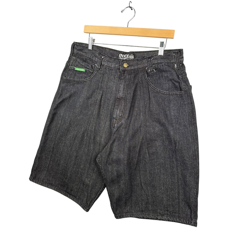 Vintage Cotton Bermuda Jean Denim Shorts