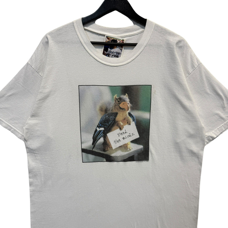Vintage "Feed The Birds" Squirrel Tee