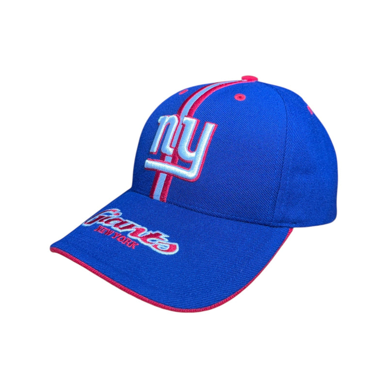 Vintage New York Giants NFL Stripe Strapback Hat OS