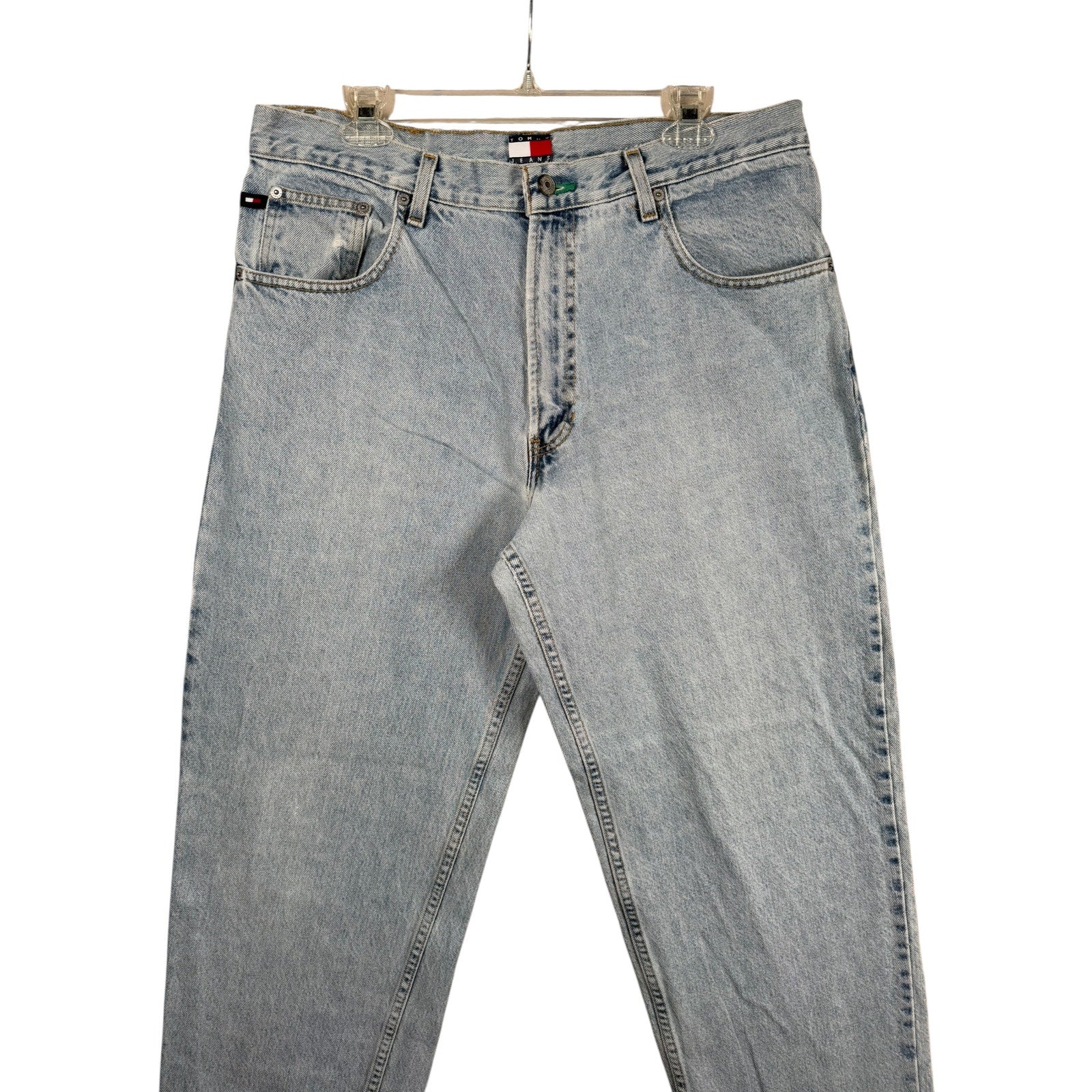 Vintage Tommy Hilfiger Straight Leg Denim Jeans 35