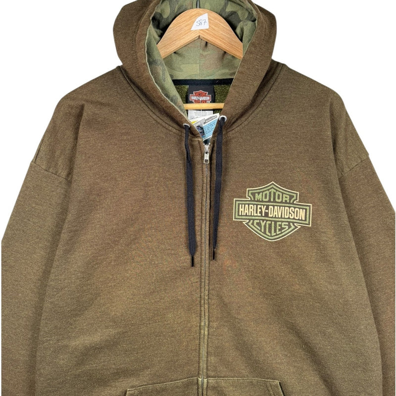 Vintage Harley Davidson Sundance Wyoming Graphic Hoodie