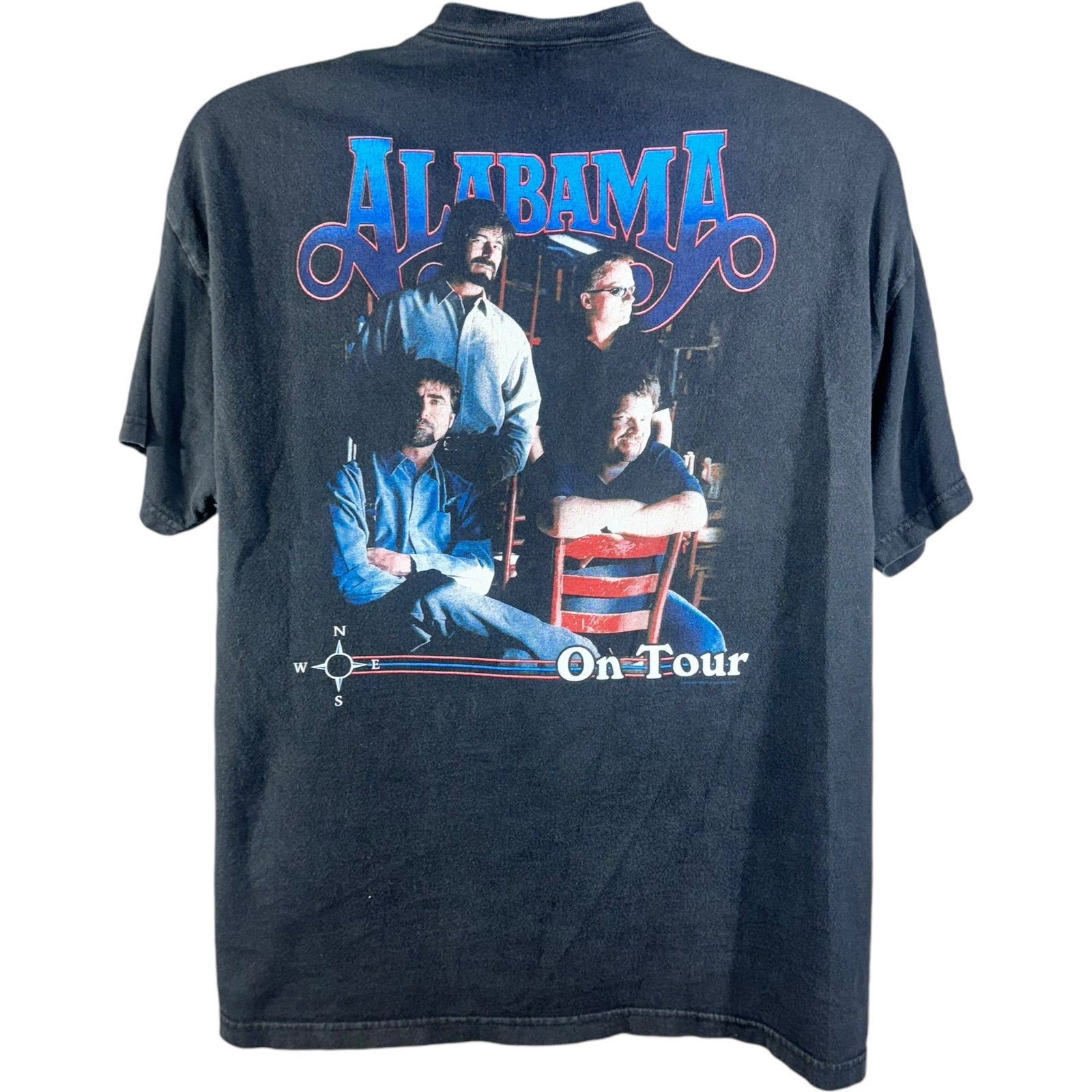 Vintage Alabama On Tour Myrtle Beach Band Tee