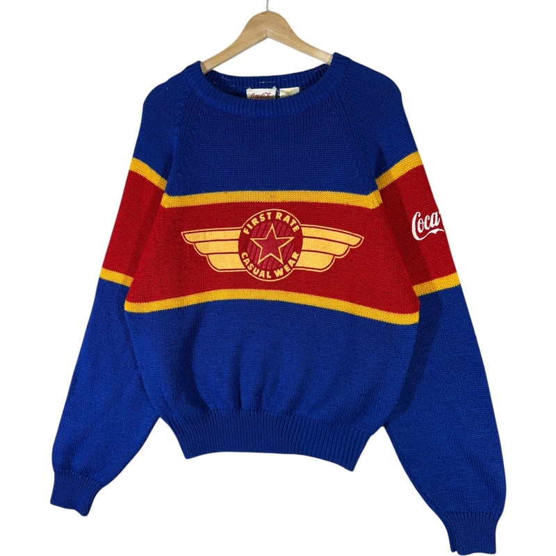 Vintage First Rate Casual Wear Coca Cola Sweater