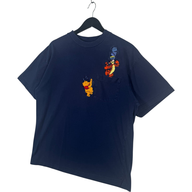Vintage Winnie The Pooh Tigger Disney Pocket Tee