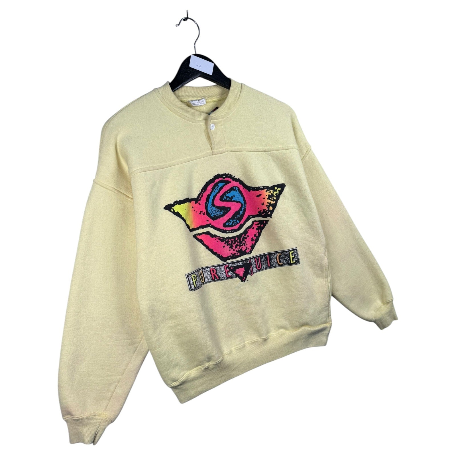 Vintage SIMS Snowboards Pure Juice Crewneck 80s