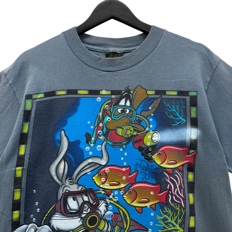 Vintage Changes Looney Tunes Bugs Bunny Scuba Diving Tee