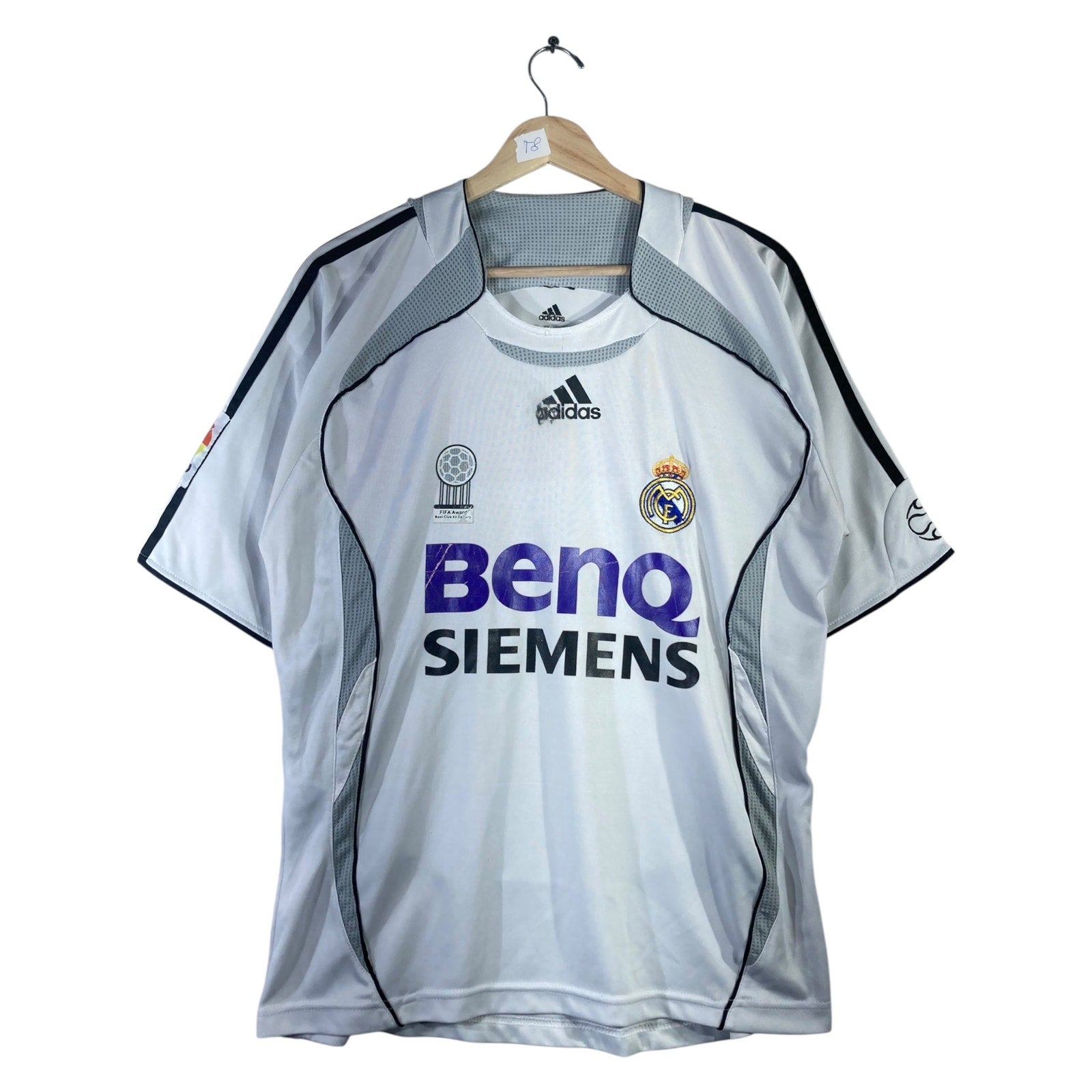 Vintage Adidas Madrid BenQ Siemens Jersey