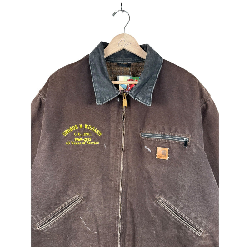Vintage Carhartt Full Zip Workwear Jacket