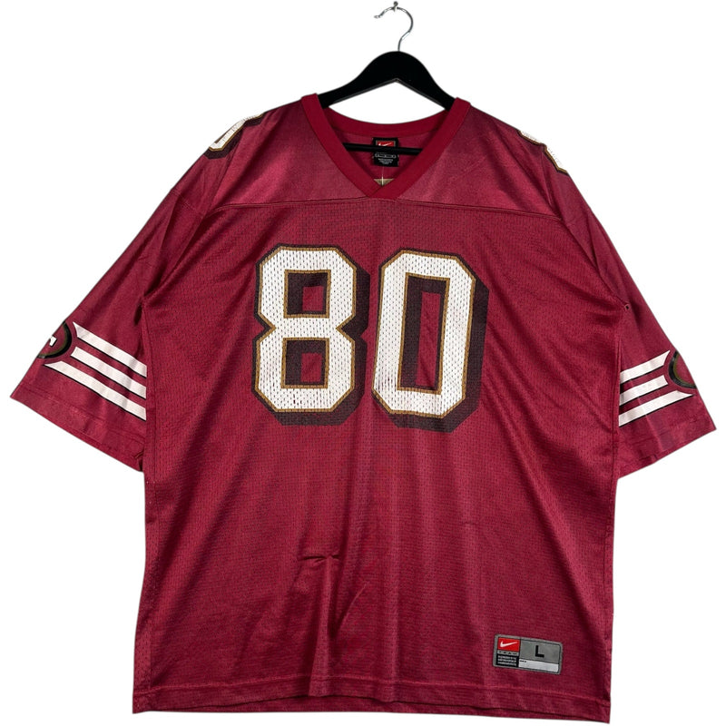 Vintage Nike San Francisco 49ers Jerry Rice #80 NFL Jersey