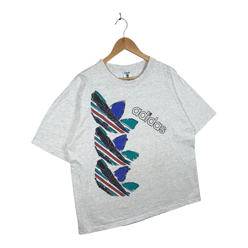Vintage Adidas Trefoil Stacked T-Shirt
