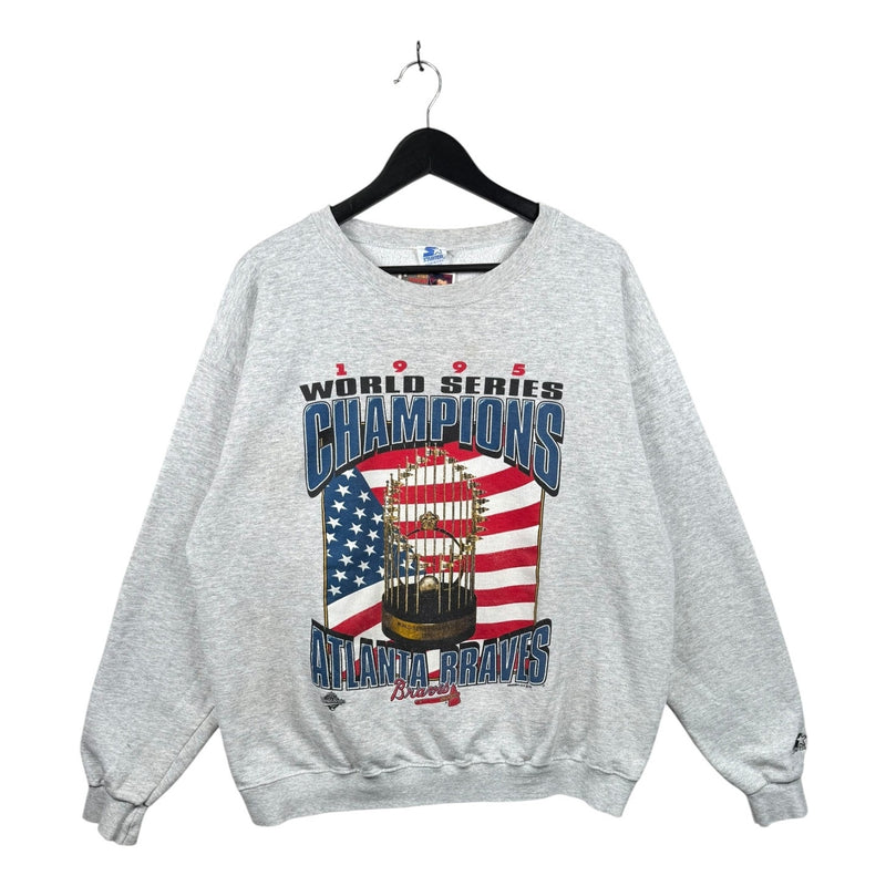 Vintage Starter Atlanta Braves World Series Crewneck