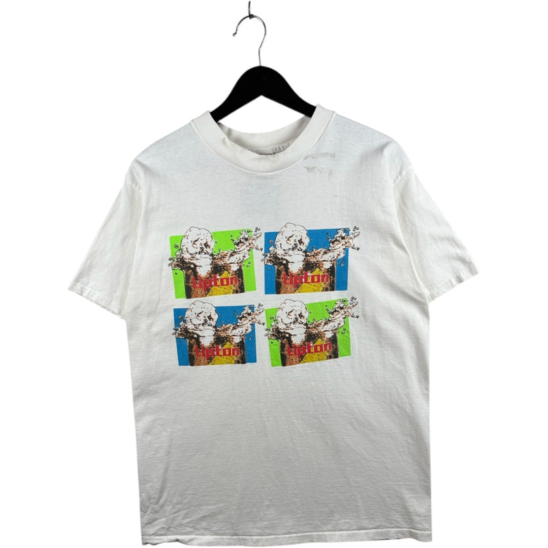 Vintage Lipton Ice Tea Pop Art Graphic T-Shirt