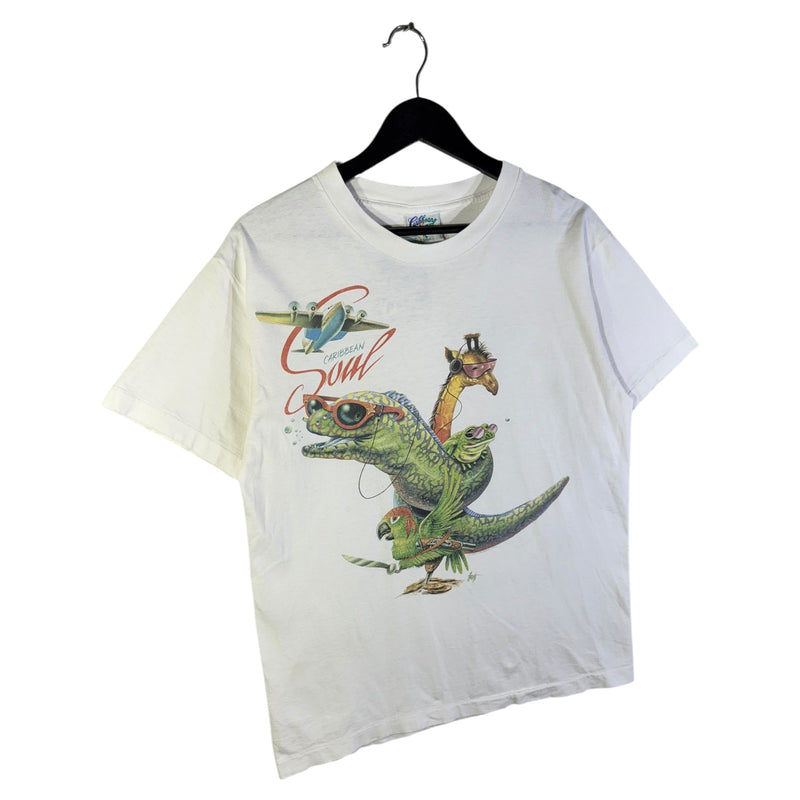 Vintage Caribbean Soul 10th Anniversary Lizard T-Shirt 90s