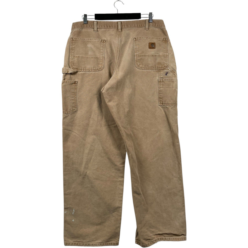 Vintage Carhartt Canvas Carpenter Pants 38x32
